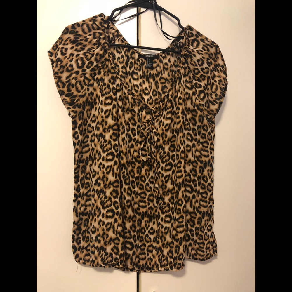 Cheetah Blouse